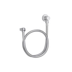 Kit Flexivel Redondo para ducha Cromado