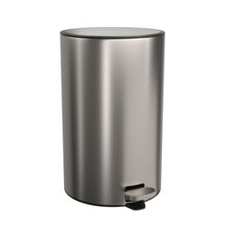 LIXEIRA REDONDA COM PEDAL 20L - INOX