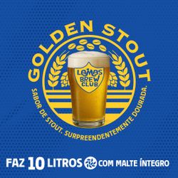 Kit Golden Stout 10L com Malte Grãos