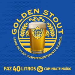 Kit Golden Stout 40L com Malte Moído