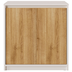 Armário Baixo 2 Portas 75x40cm - Linha Beta (Branco - Branco)