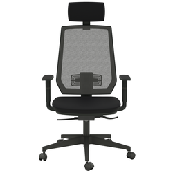 Cadeira de Escritório Presidente Ergonômica Linea Multi Tela