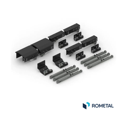 KIT ROMETAL DOMINUS TOP 3 PORTA  20A 50 KG