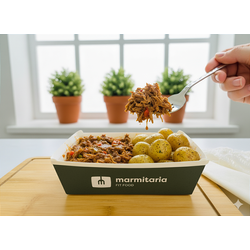 Carne Louca com Batata Bolinha