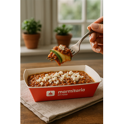 Lasanha de Abobrinha com molho a Bolonhesa