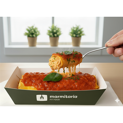 Panqueca de Frango com Molho de Tomate