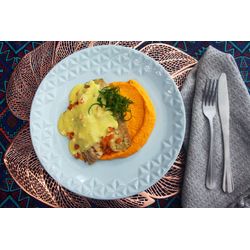 Filé de tilápia ao curry