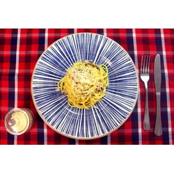 Spaghetti a la carbonara