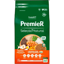 PR SEL NAT CÃES AD RÇ PEQ CHIA&QUINOA 1KG