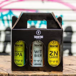 Kit Presente | Caixa Preta + 3 Latas de 473ml