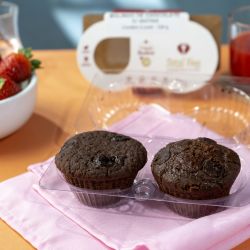 Bolinho de Chocolate com gotas 2 unidades