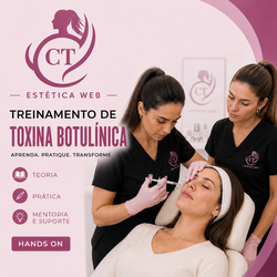 Treinamento Toxina Botulínica 19 e 20 de setembro- Presencial Teoria e Prática