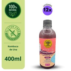 Kit Viver de Kombucha Sabor Uva