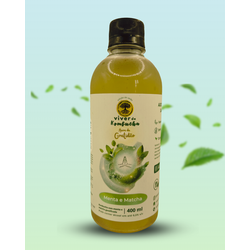 Kombucha menta e matcha 400 ml
