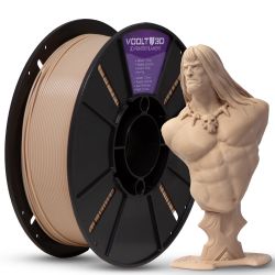 Filamento PLA Bege Caucasiano - High Speed - 1,75mm 1Kg