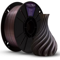 Filamento PLA Duo Color Inox e Rose Gold - High Speed - 1,75mm 1Kg