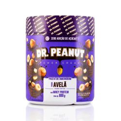 Pasta De Amendoim Com Whey Protein Dr Peanut 600G VARIOS SABORES