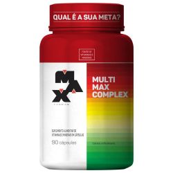 Multimax Complex 90 Caps - Max TitaniumFonte de vitaminas e sais minerais