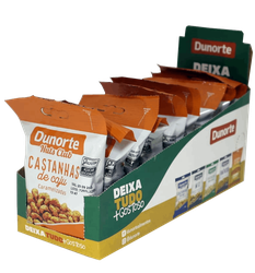 Cast. Caramelizada (Display c/ 10 uni) - Nuts Club 50g