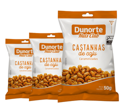 Cast. Caramelizada 50g - Nuts Club (Caixa c/ 60un)