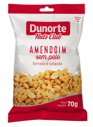 Amendoim S/ Pele - Nuts club 70g