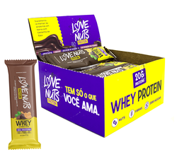 Barra Cast. de Caju e Cacau (Display com 12un) - Love Nuts 60g 
