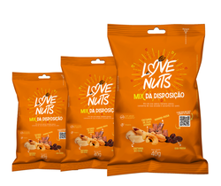 Mix da Disposição (Caixa c/ 42un) - Love Nuts 40g 