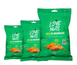 Mix da Imunidade (Caixa c/ 42un) - Love Nuts 40g