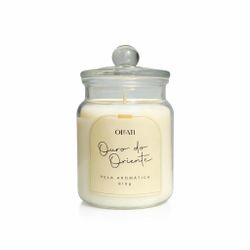 Olfati Candle - Vela Aromática 610g - Ouro do Oriente