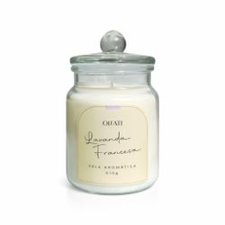 Olfati Candle - Vela Aromática 610g - Lavanda Francesa