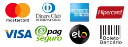 Bandeiras das formas de pagamento