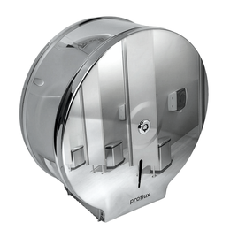 Dispenser Porta Papel Higienico Rolão 400mts Inox 201 C/ Chave Proflux 51.541