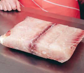 Lombo de Pirarucu sem pele Congelado Lombo de Pirarucu sem pele Congelado