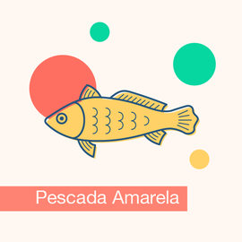 Filé de Pescada Amarela sem pele congelada 500 gramas