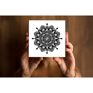 Mandala Signo Capricórnio Impresso