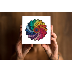 Mandala Cores Impresso