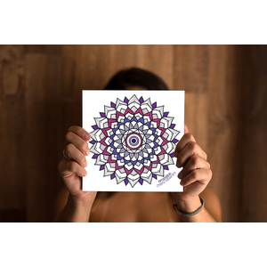 Mandala Chakra Sahasrara Impresso
