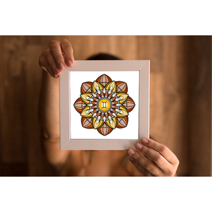Mandala Signo de Gêmeos
