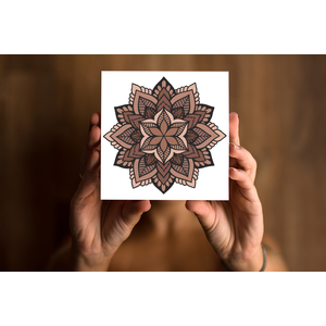 Mandala Terra Impresso