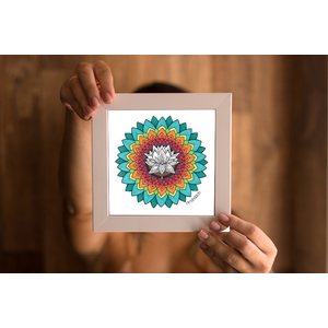 Mandala Flor de Lótus