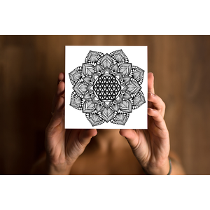 Mandala Flor da Vida Impresso