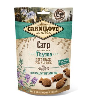 PETISCO SNACK SOFT CARPA 200G - CARNILOVE