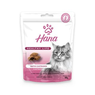 Snack Hana Nuggets para Gatos Castrados 60g

