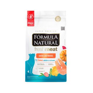 Ração Fórmula Natural FreshMeat para Gatos Adultos Sabor Salmão 7kg
