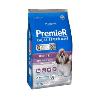 Ração Premier Shih Tzu Raças Específicas para Cães Adultos 7,5kg