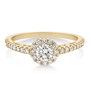 Anel de Noivado Verona ouro 18k