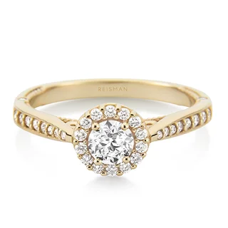 Anel de Noivado Gran Amore Mio ouro 18k