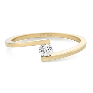 Anel solitário Valentine ouro 18k