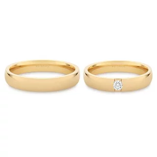 Alianças de Casamento Flórida ouro 18k