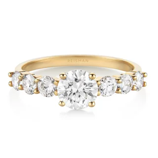 Anel de Noivado Seven ouro 18k